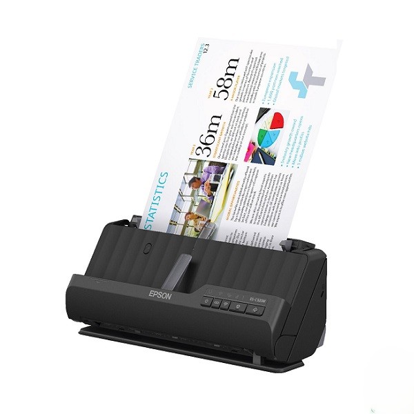 Máy Scan Epson ES-C320W (A4, ADF, 2 Mặt, USB, WiFi)